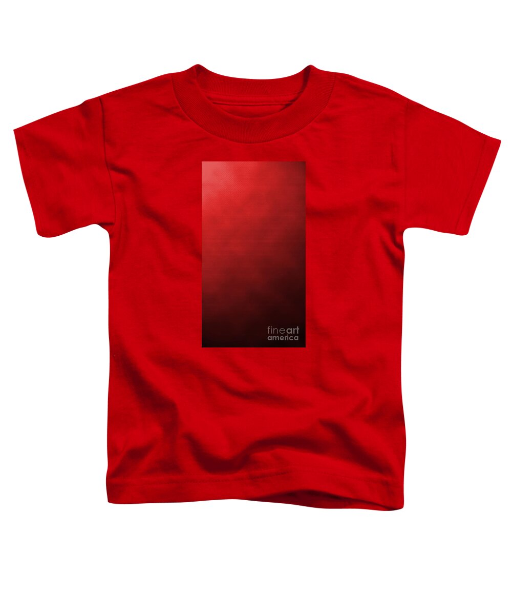 Rooso Toddler T-Shirt featuring the digital art Red Fabric by Archangelus Gallery