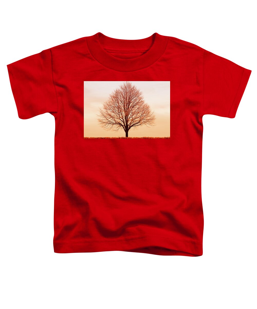 Tree Toddler T-Shirt featuring the photograph Silent Hill by Iryna Goodall