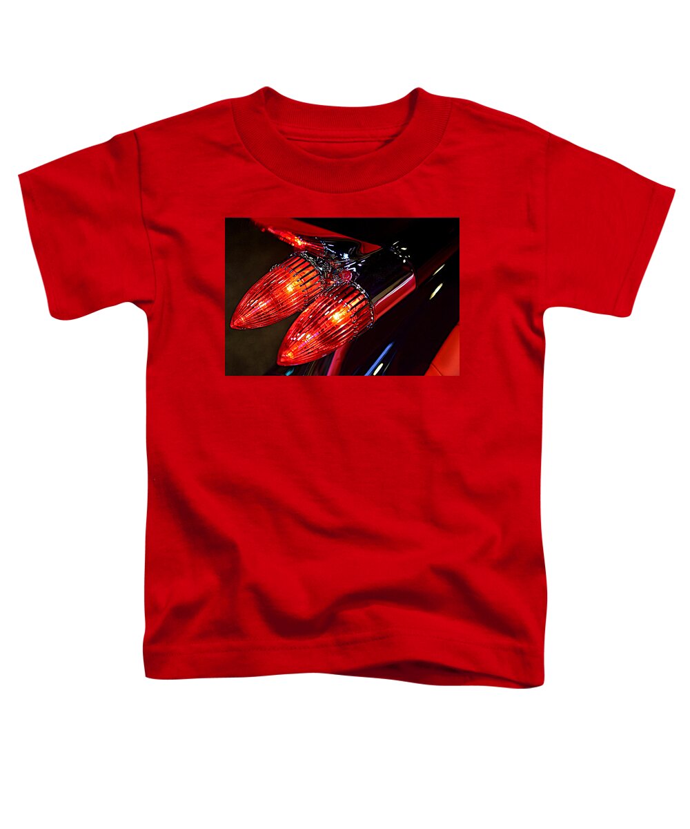 Automobile Toddler T-Shirt featuring the photograph Stylin' Lights by Richard Gehlbach