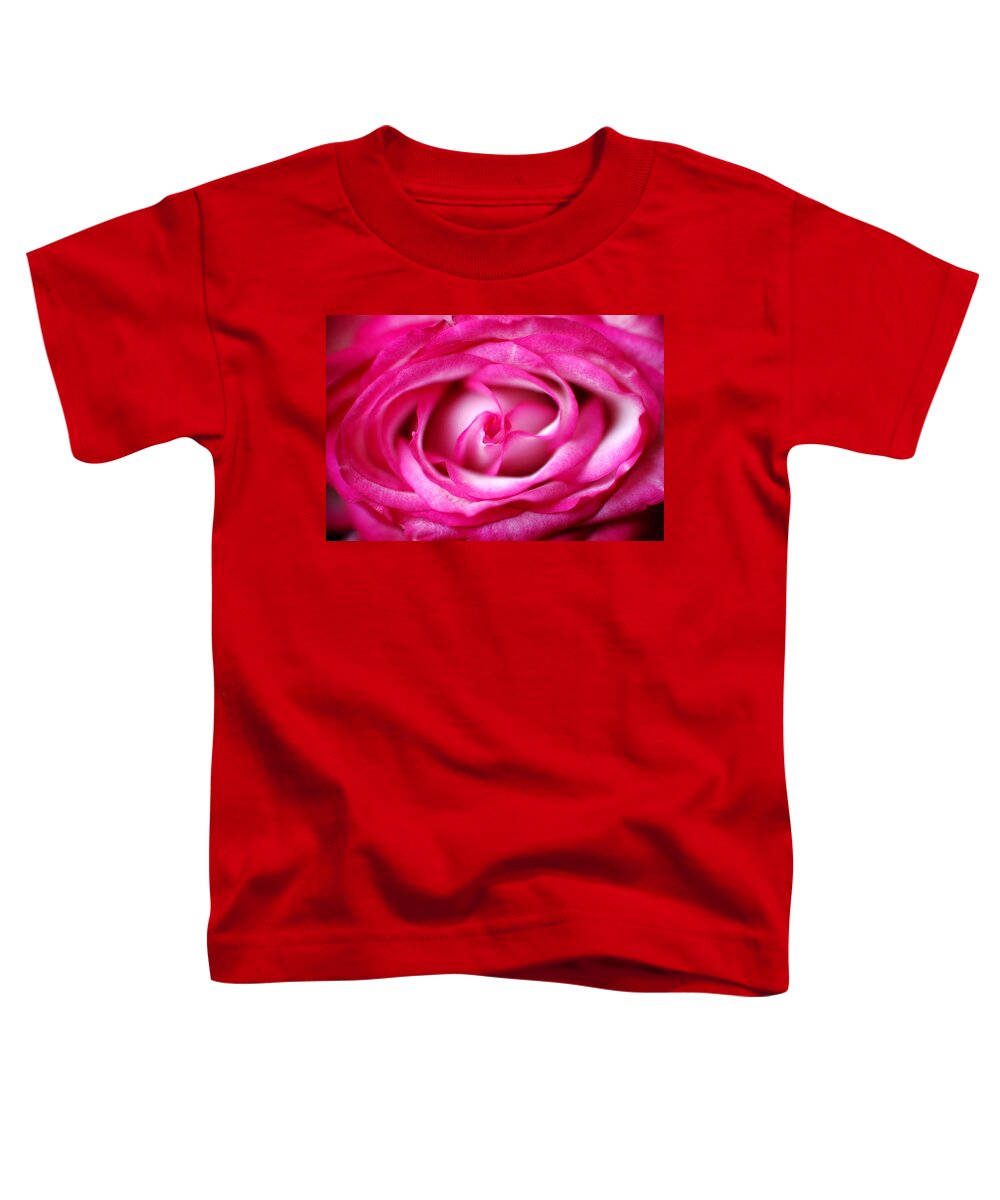 Rose Toddler T-Shirt featuring the photograph The Core by Lorenzo Cassina