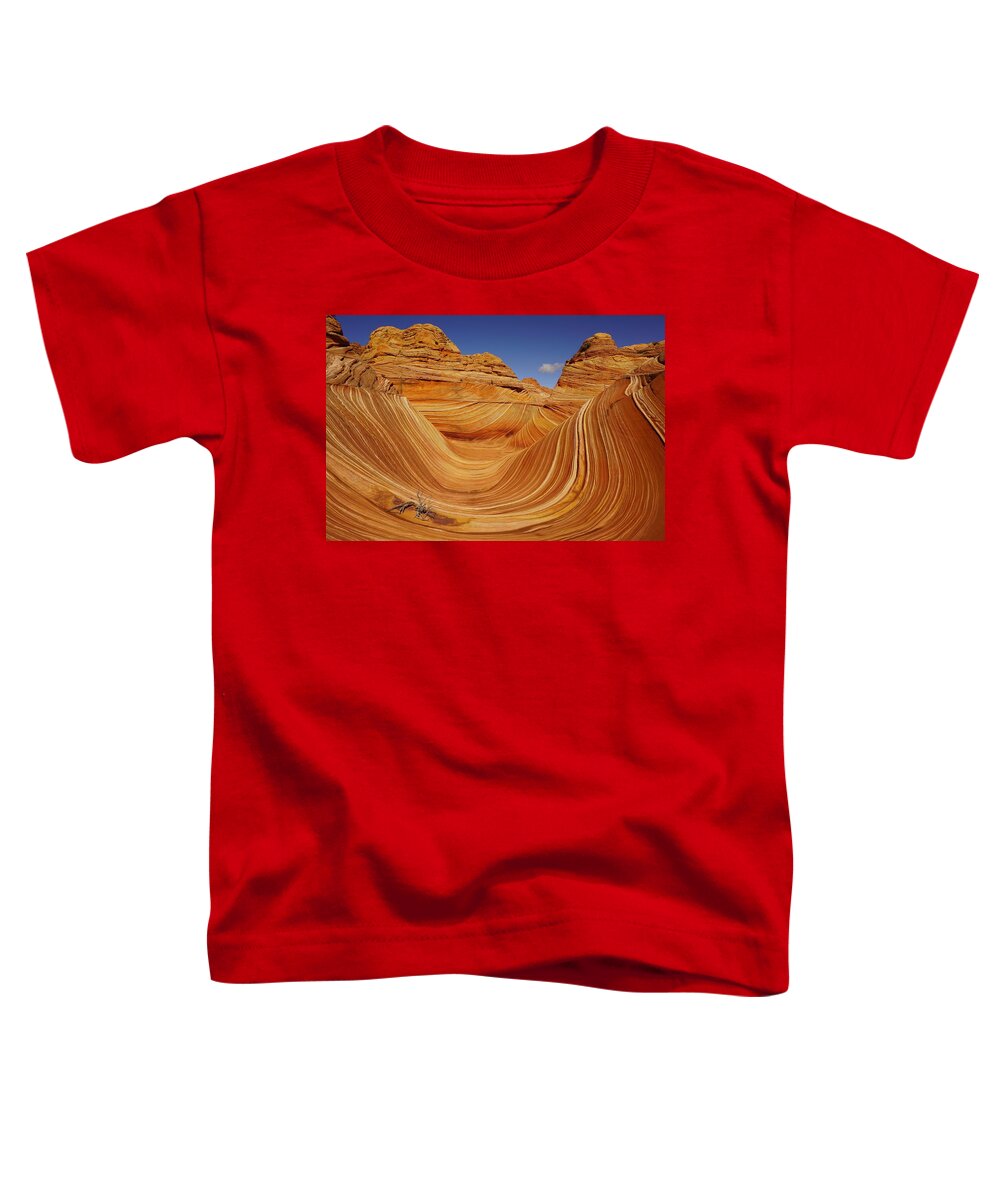 Coyote Toddler T-Shirt featuring the photograph The Perfect Wave by Tranquil Light Photography