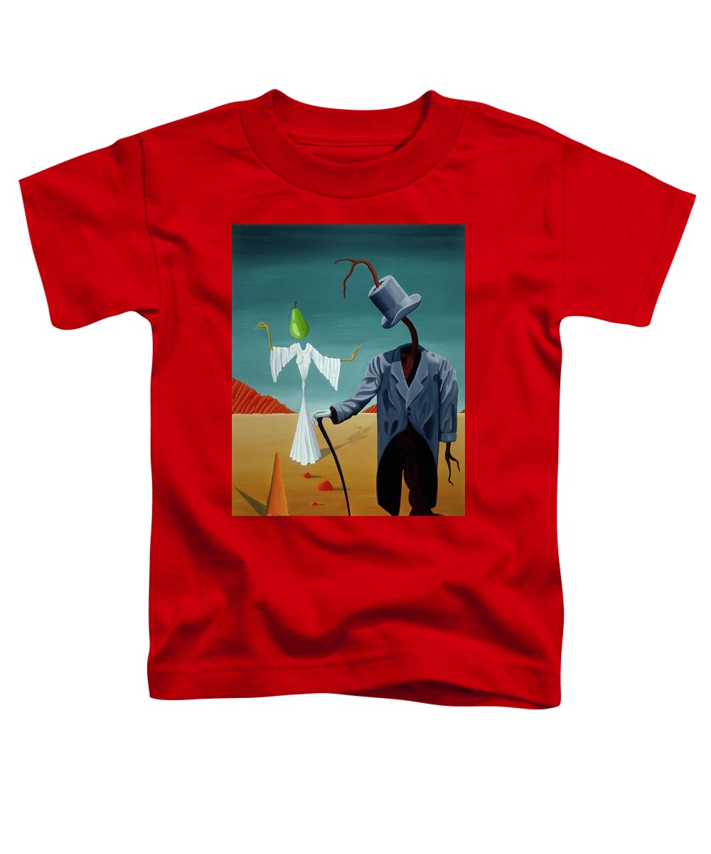  Toddler T-Shirt featuring the painting The Union by Paxton Mobley