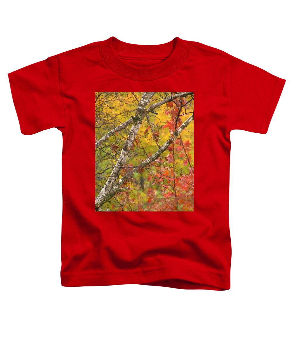 Trees Toddler T-Shirt featuring the photograph View From My Window by Lori Frisch