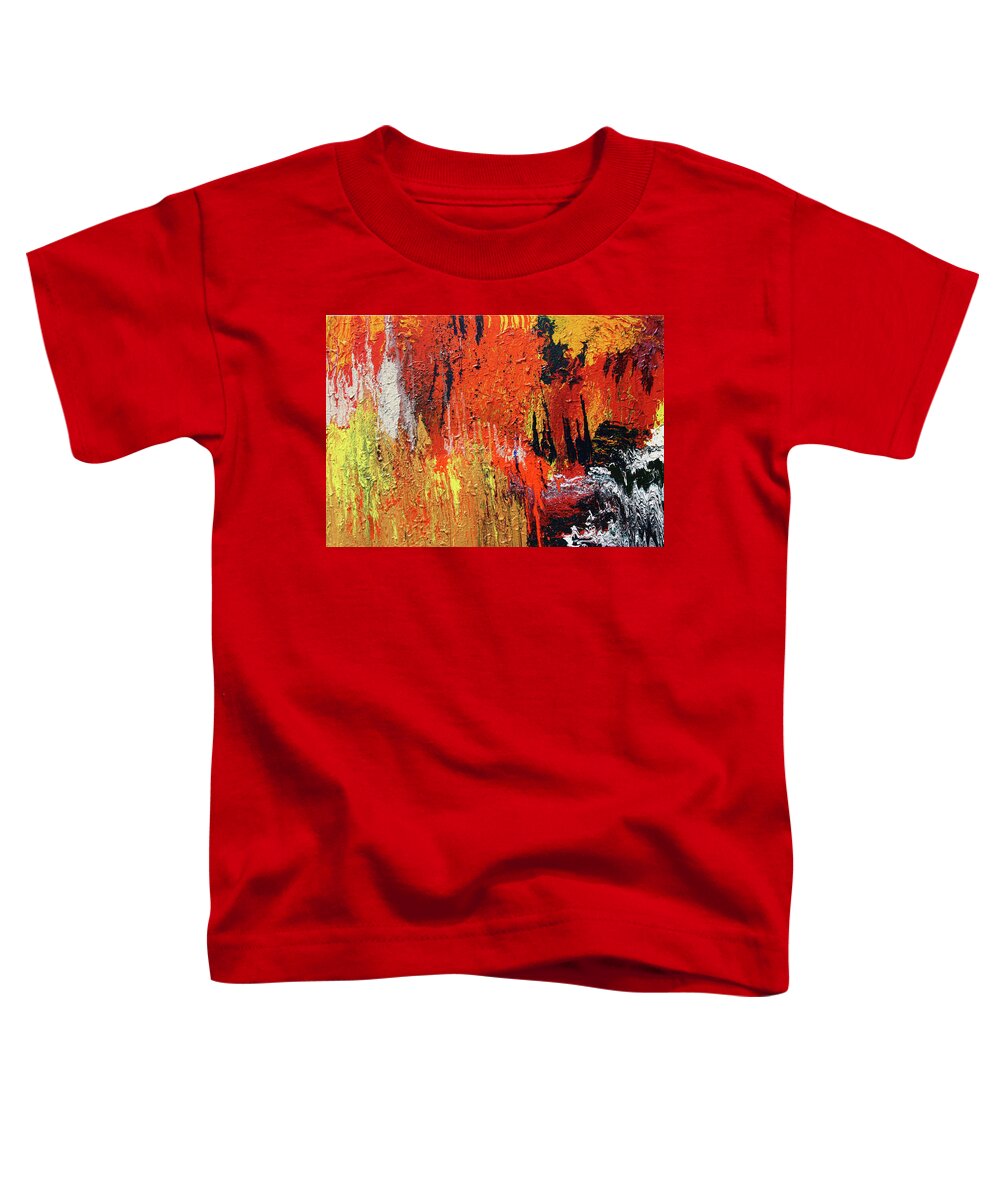 Fusionart Toddler T-Shirt featuring the painting Chasm by Ralph White