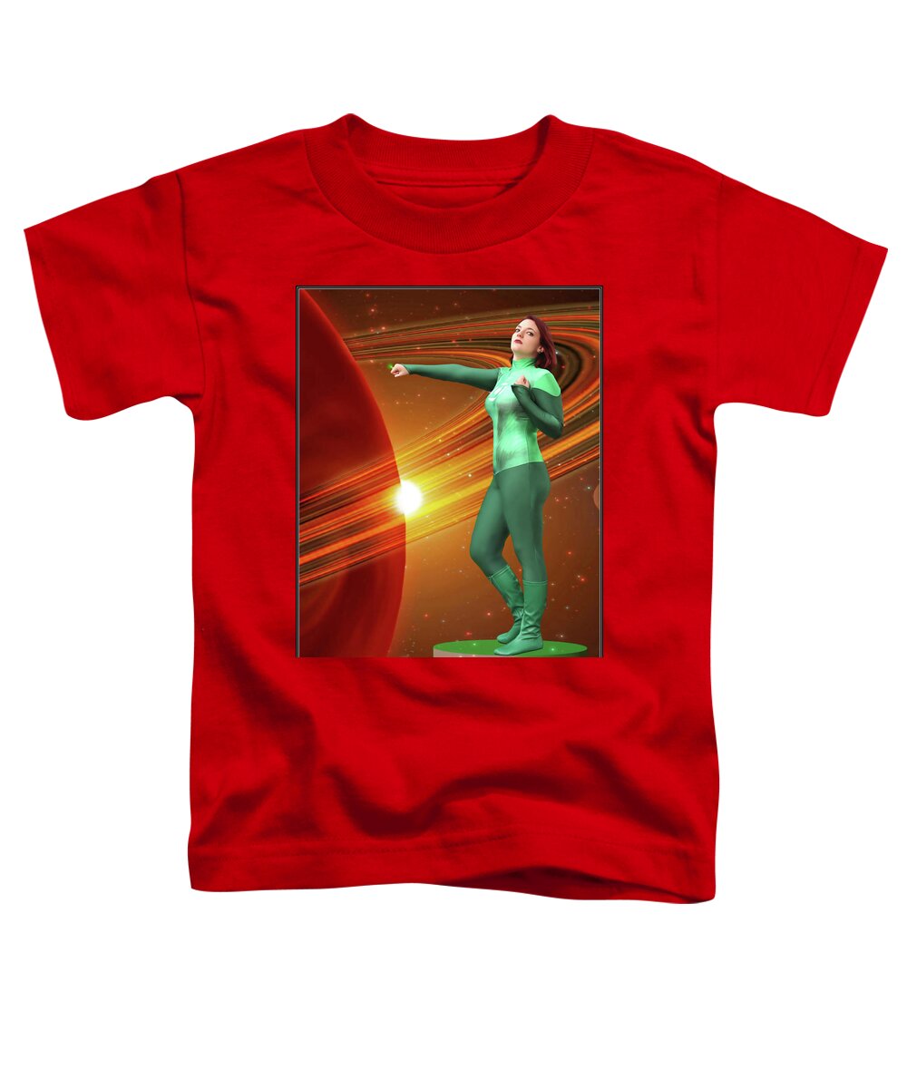 Green Toddler T-Shirt featuring the photograph Dawn Of The Green Lantern by Jon Volden