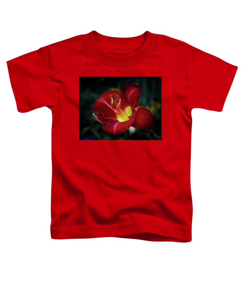 Flowers Toddler T-Shirt featuring the photograph Lily Study 2 by Mark Braun