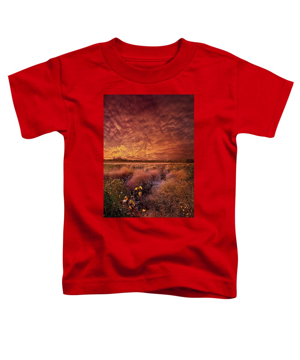 Colors Toddler T-Shirt featuring the photograph The Light So Softly Spoken by Phil Koch