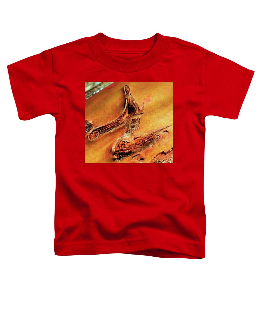 Bark Toddler T-Shirt featuring the photograph Zorro was here by Fred Bailey