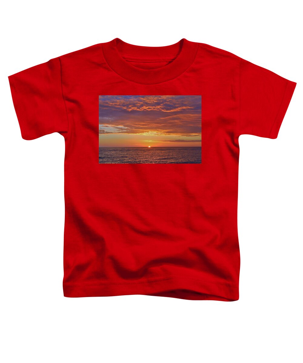  Toddler T-Shirt featuring the photograph Naples Sunset #5 by Donn Ingemie