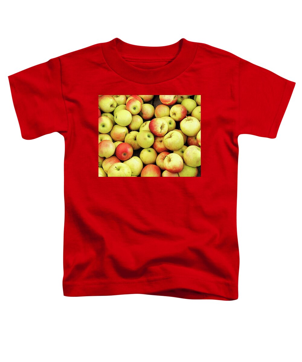 Apple Toddler T-Shirt featuring the photograph Apple Season by Scott Olsen