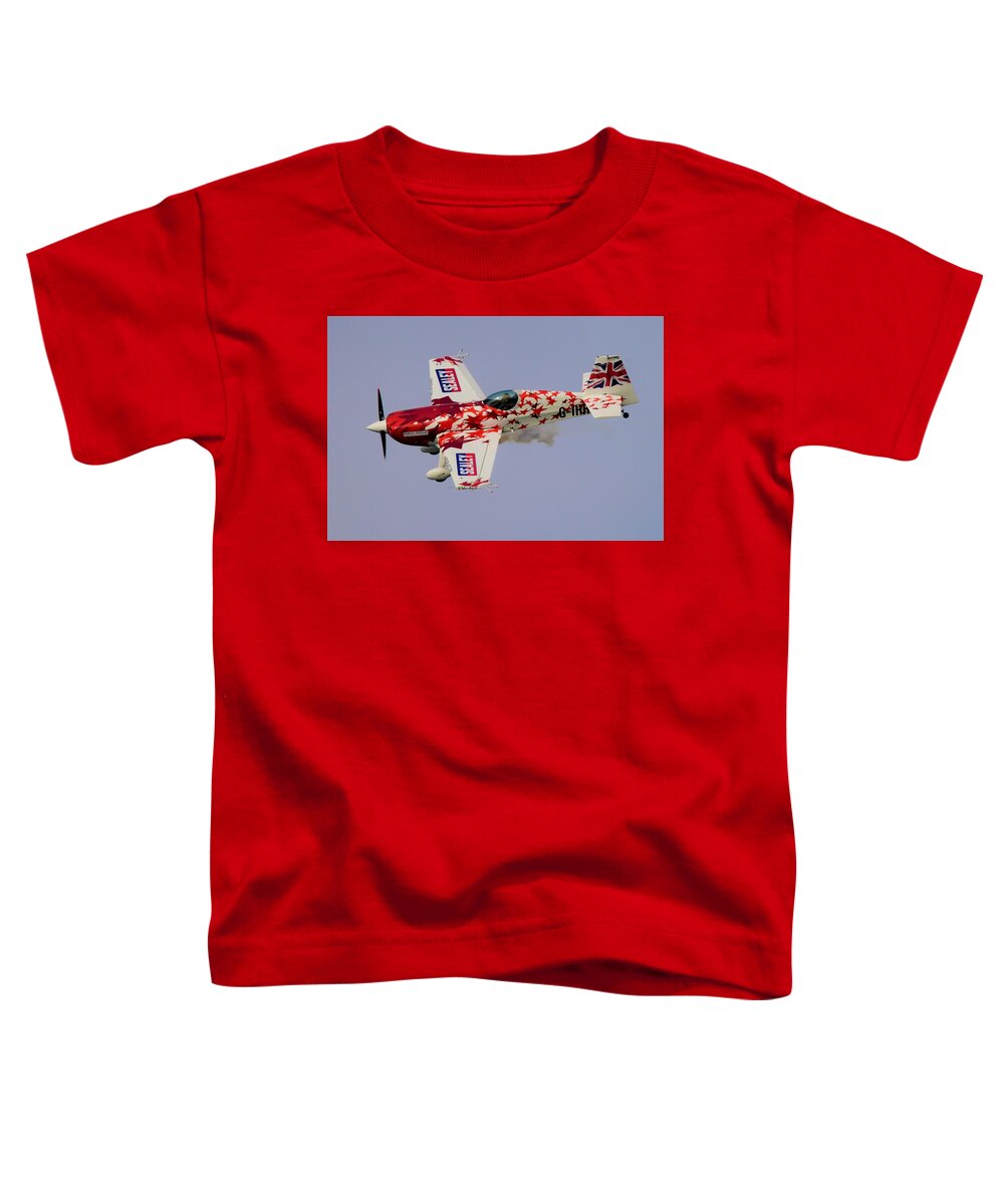 Global Stars Display Team Toddler T-Shirt featuring the photograph Global Stars Single by Neil R Finlay