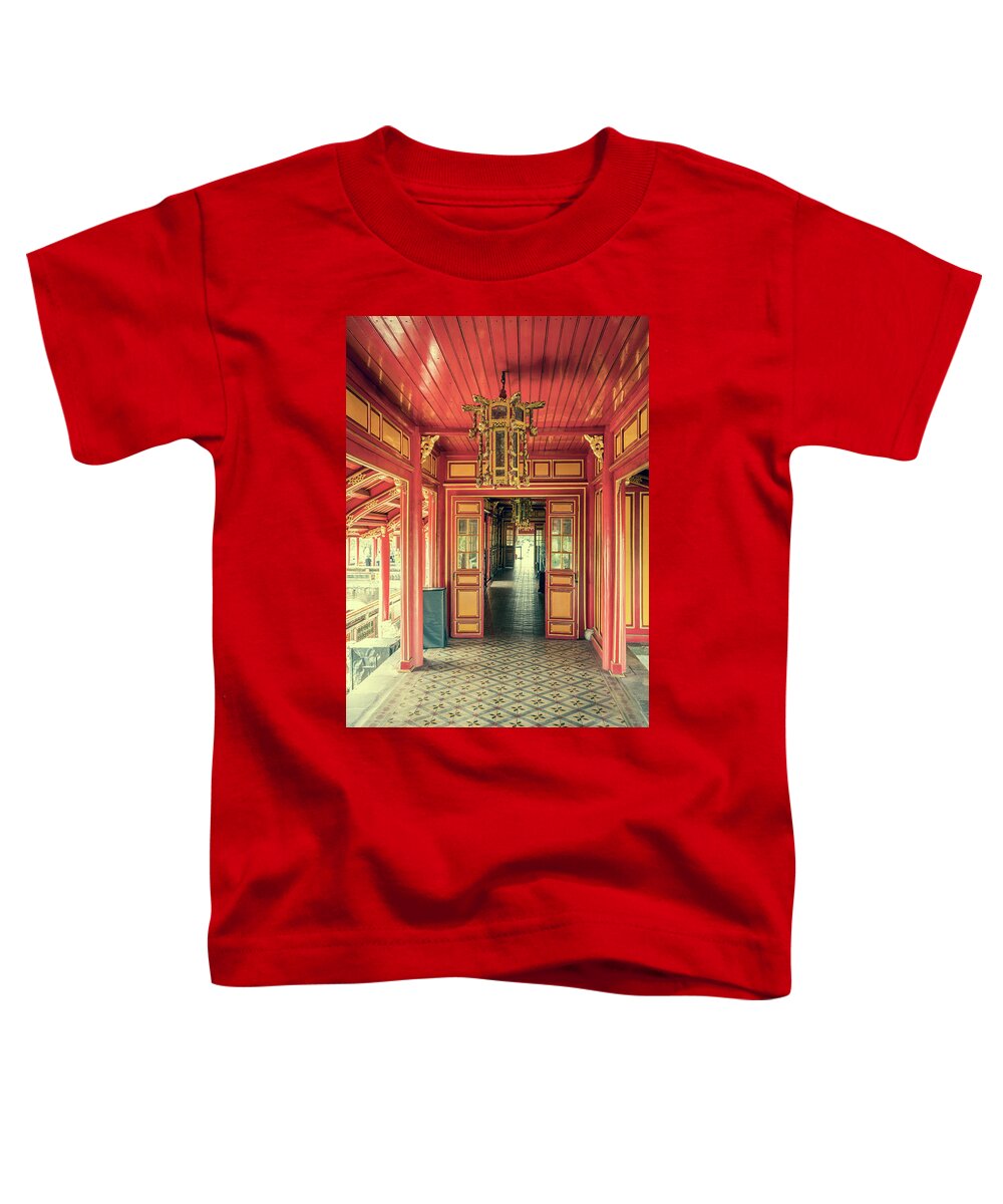 Asia Toddler T-Shirt featuring the photograph Meridian Gate gallery by Alexey Stiop
