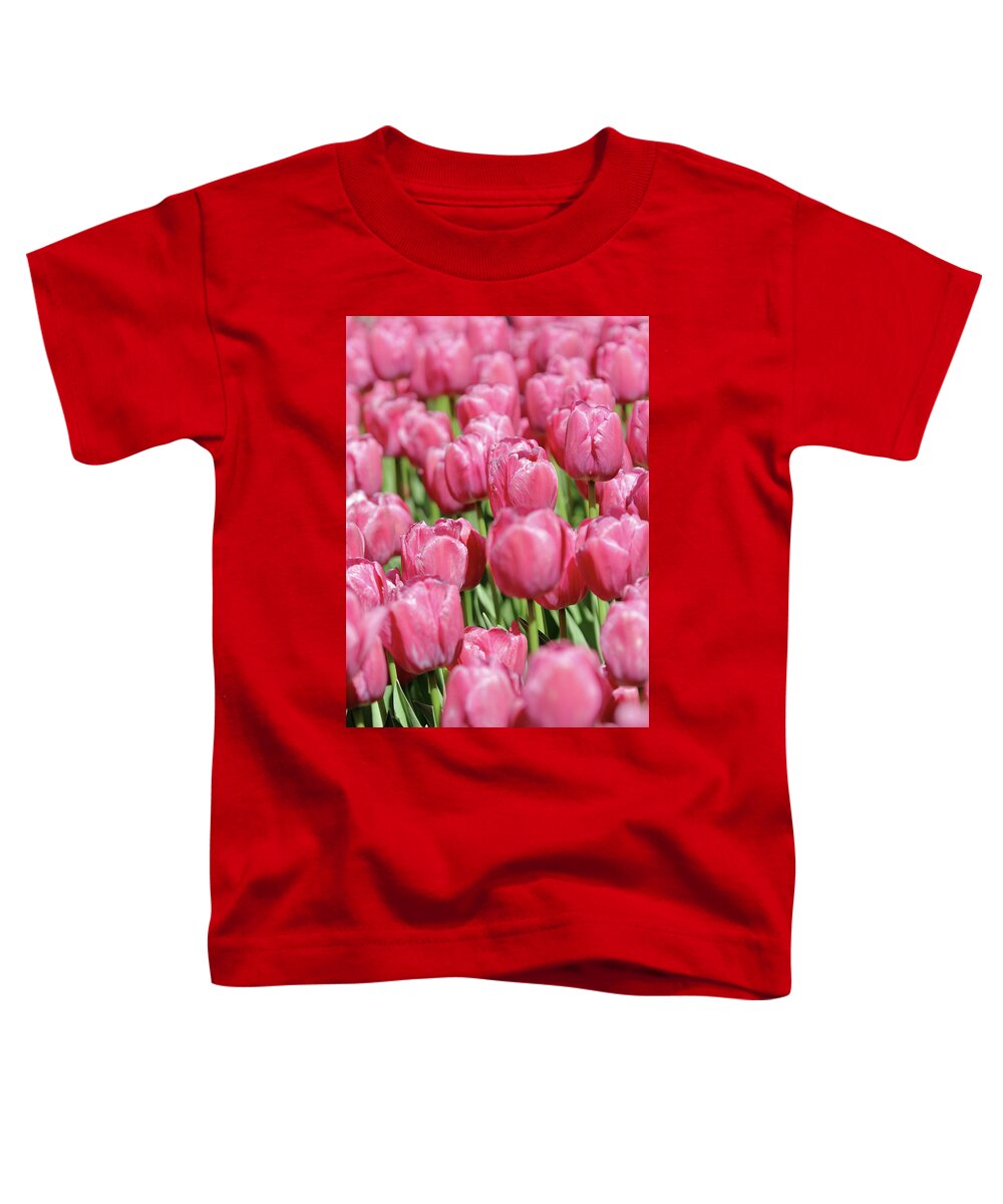 Nature Toddler T-Shirt featuring the photograph Perplexing Pink by Lens Art Photography By Larry Trager