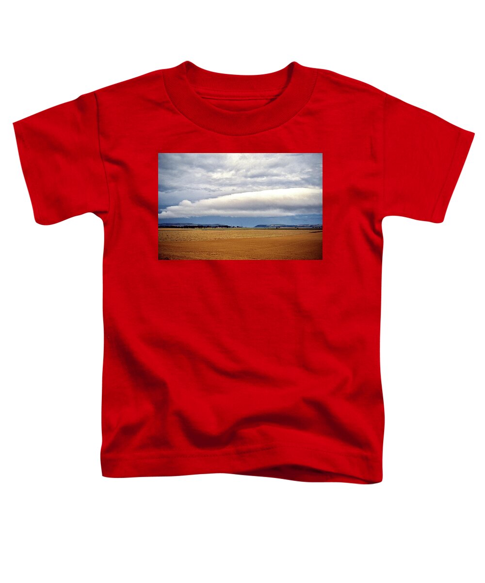  Toddler T-Shirt featuring the photograph Rain on the Horizon by Gordon James
