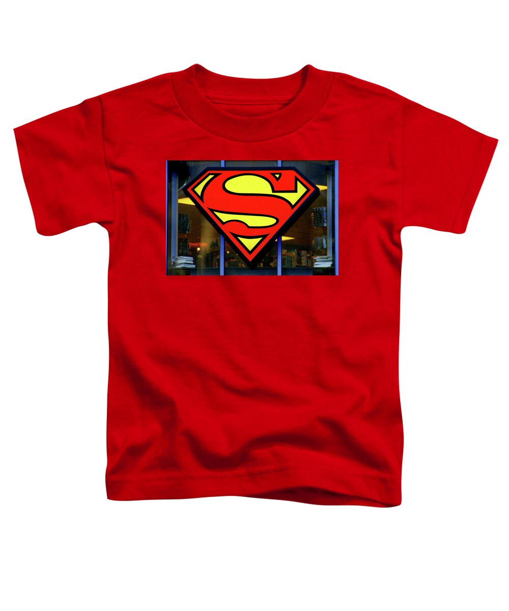 Street Toddler T-Shirt featuring the photograph Anti Kryptonite by Gene Taylor