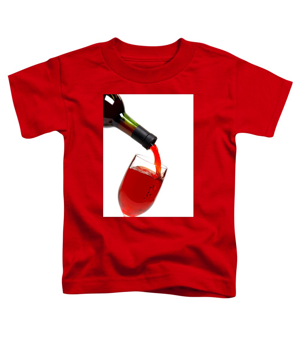 Wine Toddler T-Shirt featuring the photograph Thanks by Olivier Le Queinec