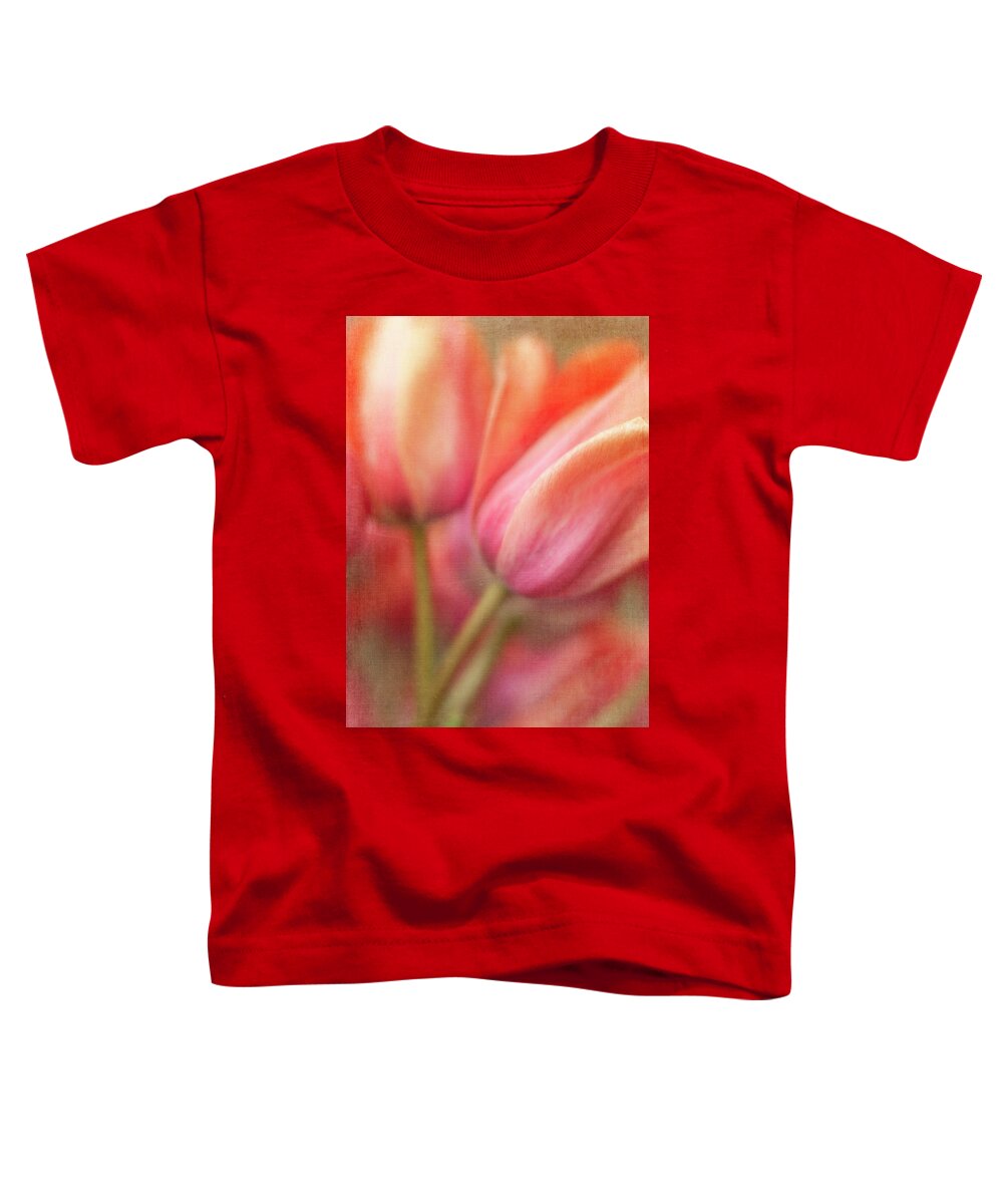 Tulips Toddler T-Shirt featuring the photograph Tulip Sorbet by Jill Love