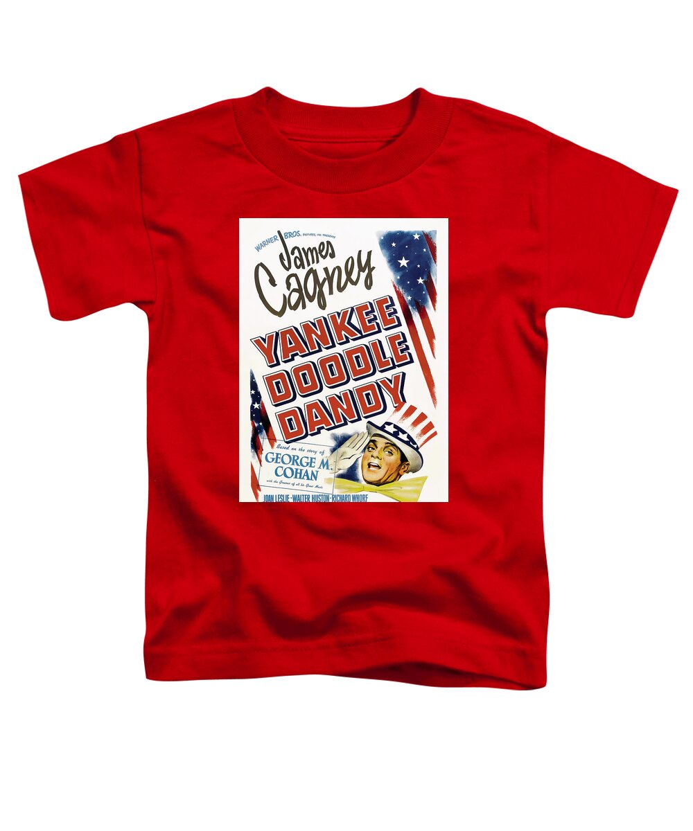Synopsis Toddler T-Shirt featuring the mixed media ''Yankee Doodle Dandy'', -b-1942 - art by Bill Gold by Movie World Posters