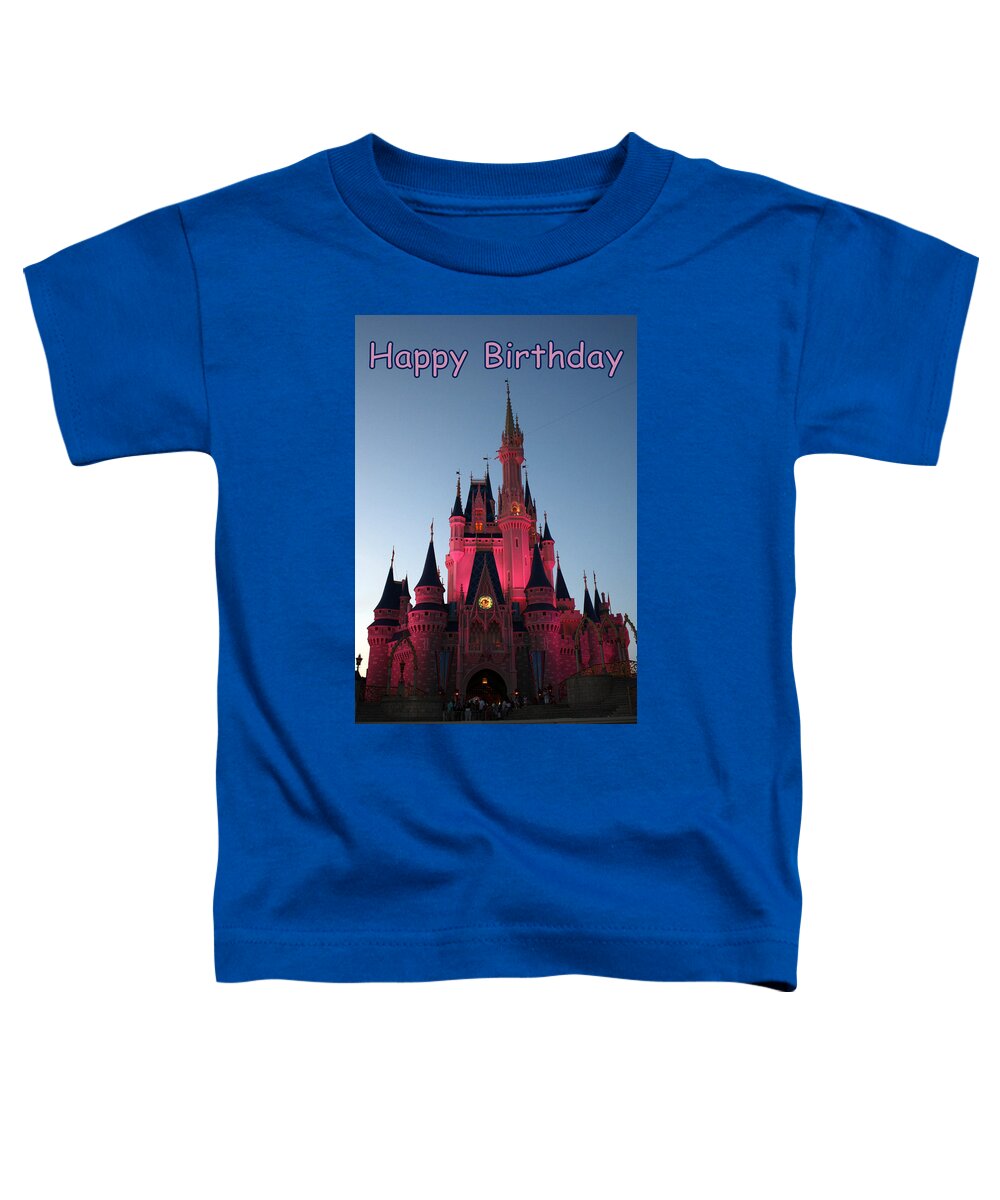Greetings Card Toddler T-Shirt featuring the photograph Pink Palace #2 by David Nicholls