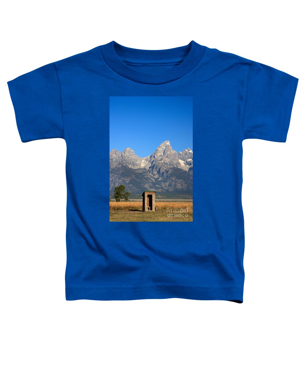 A Little Privacy Please Toddler T-Shirt featuring the photograph A Little Privacy Please by Karen Lee Ensley