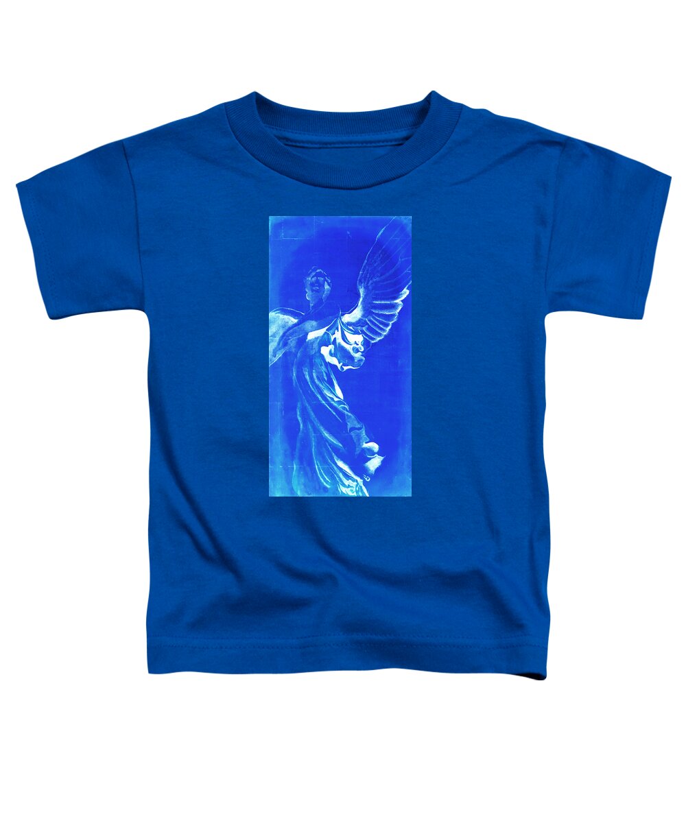 Angel Toddler T-Shirt featuring the painting Angel of the Horizon by Giorgio Tuscani