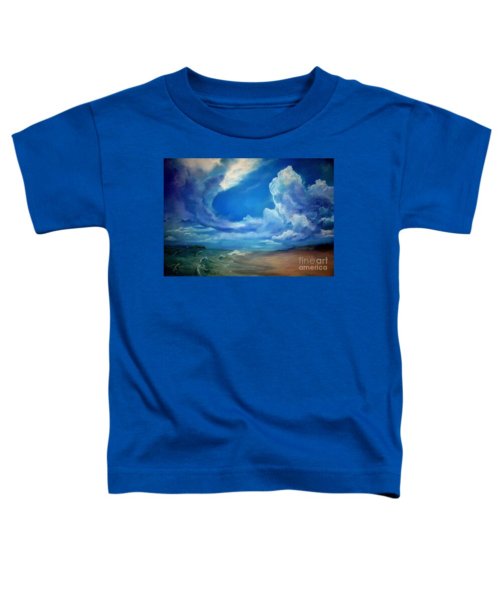 Beyond Toddler T-Shirt featuring the pastel Beyond by Robin Pedrero