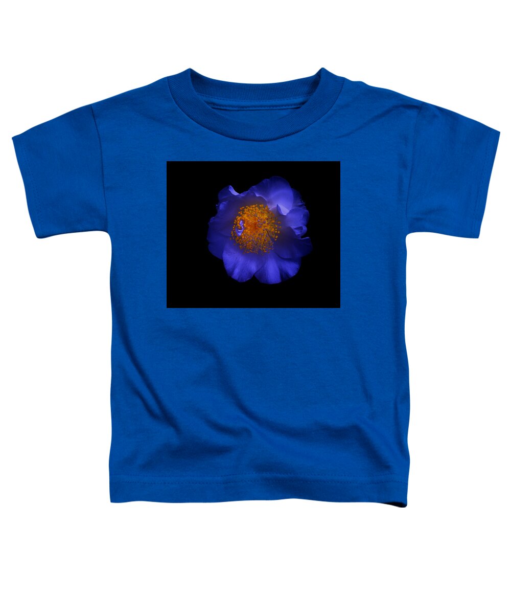 Blue Toddler T-Shirt featuring the photograph Blue Beauty by Micki Findlay