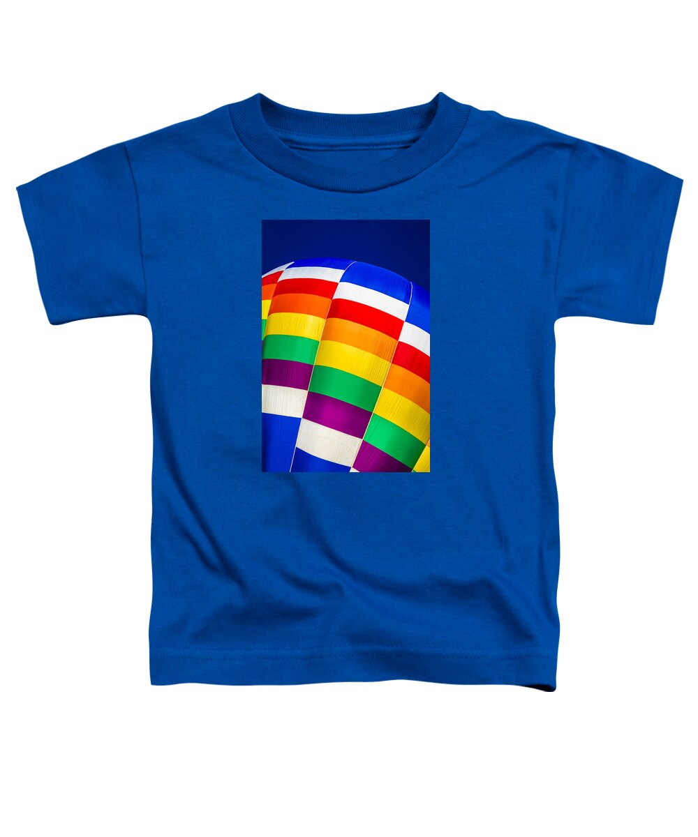 Art Toddler T-Shirt featuring the photograph Flying Colors - Portrait by Ron Pate