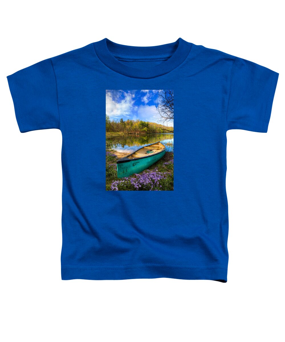 Appalachia Toddler T-Shirt featuring the photograph Little Bit of Heaven by Debra and Dave Vanderlaan