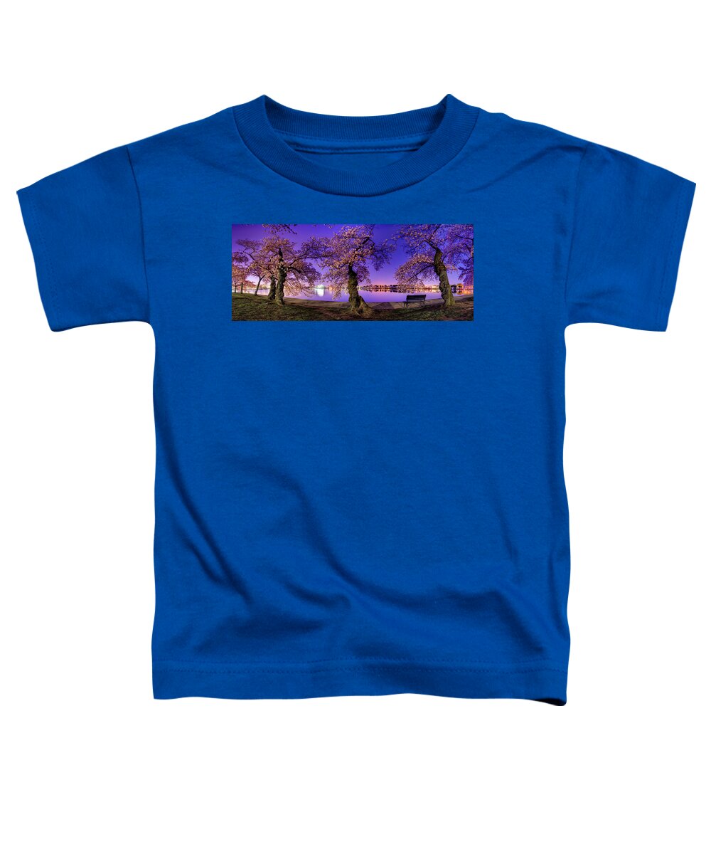 Dc Toddler T-Shirt featuring the photograph Night Blossoms 2014 by Metro DC Photography
