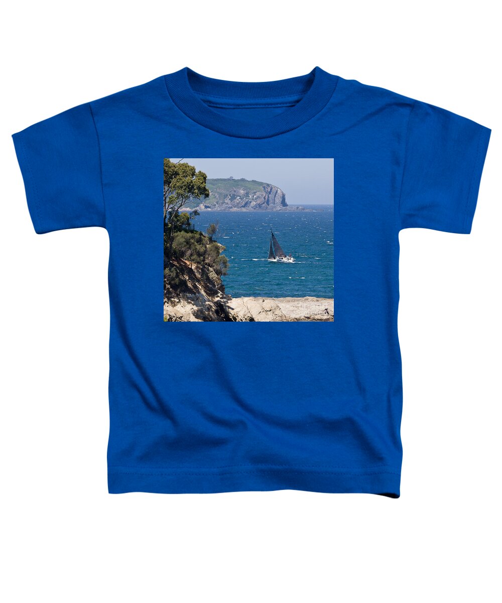Australia Toddler T-Shirt featuring the photograph Ocean Racing I by Steven Ralser