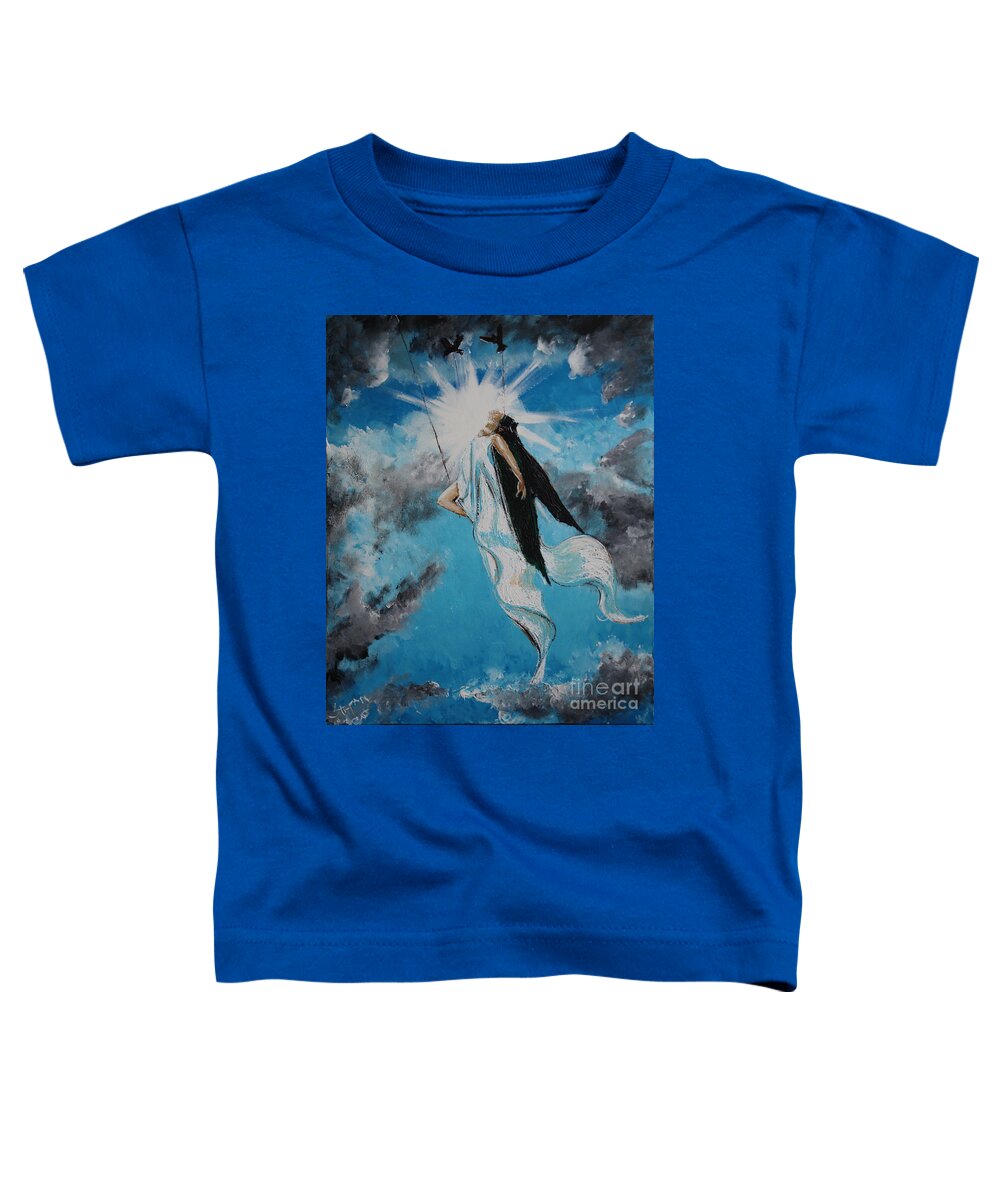 Impressionism Toddler T-Shirt featuring the painting Ravesencion by Stefan Duncan