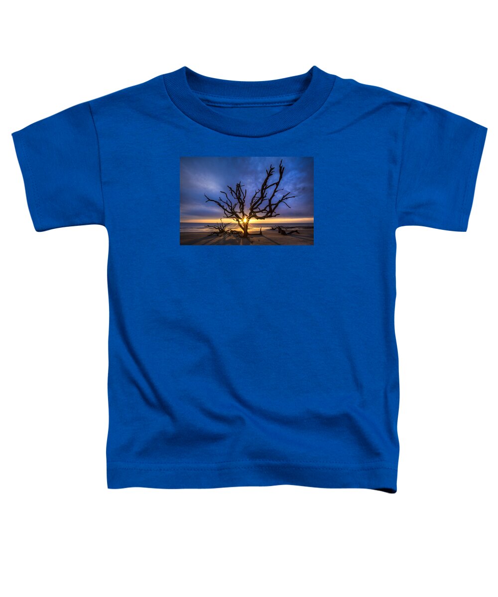 Clouds Toddler T-Shirt featuring the photograph Sunrise Jewel by Debra and Dave Vanderlaan