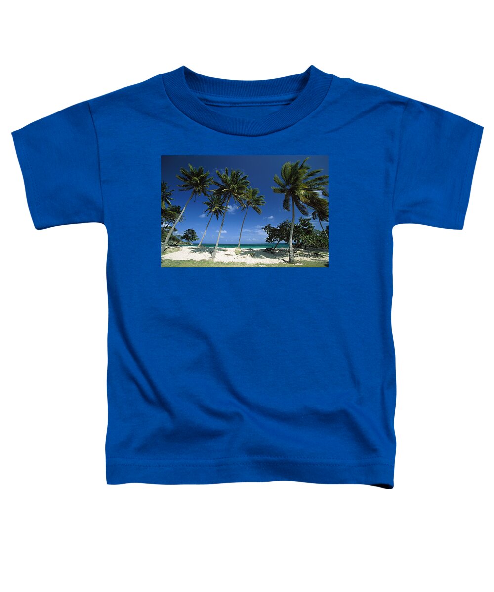 Mp Toddler T-Shirt featuring the photograph Bacardi Beach, Cayo Levantado by Konrad Wothe