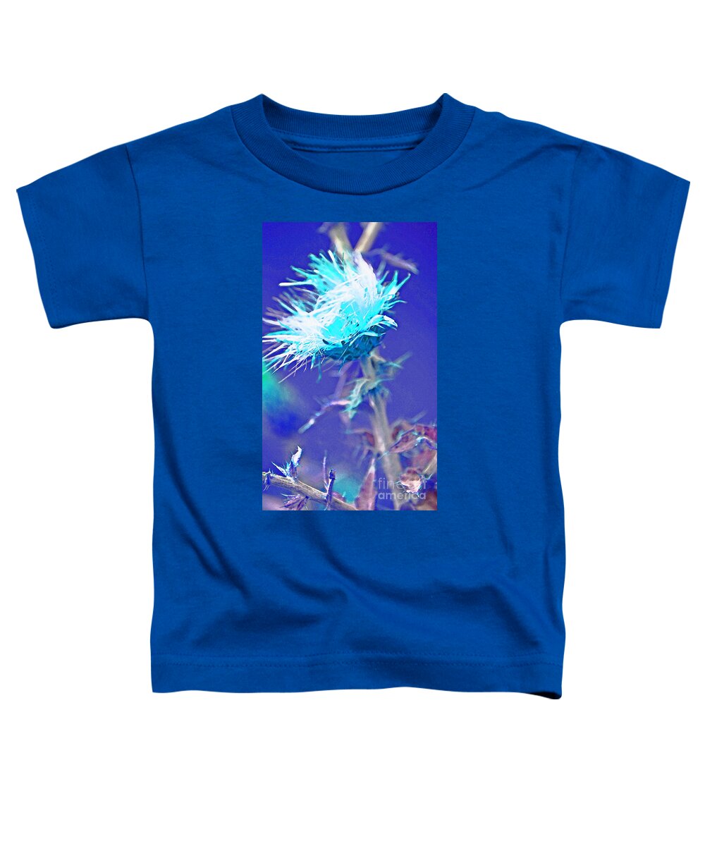 Weeds Toddler T-Shirt featuring the photograph Bright Accident by Julie Lueders 