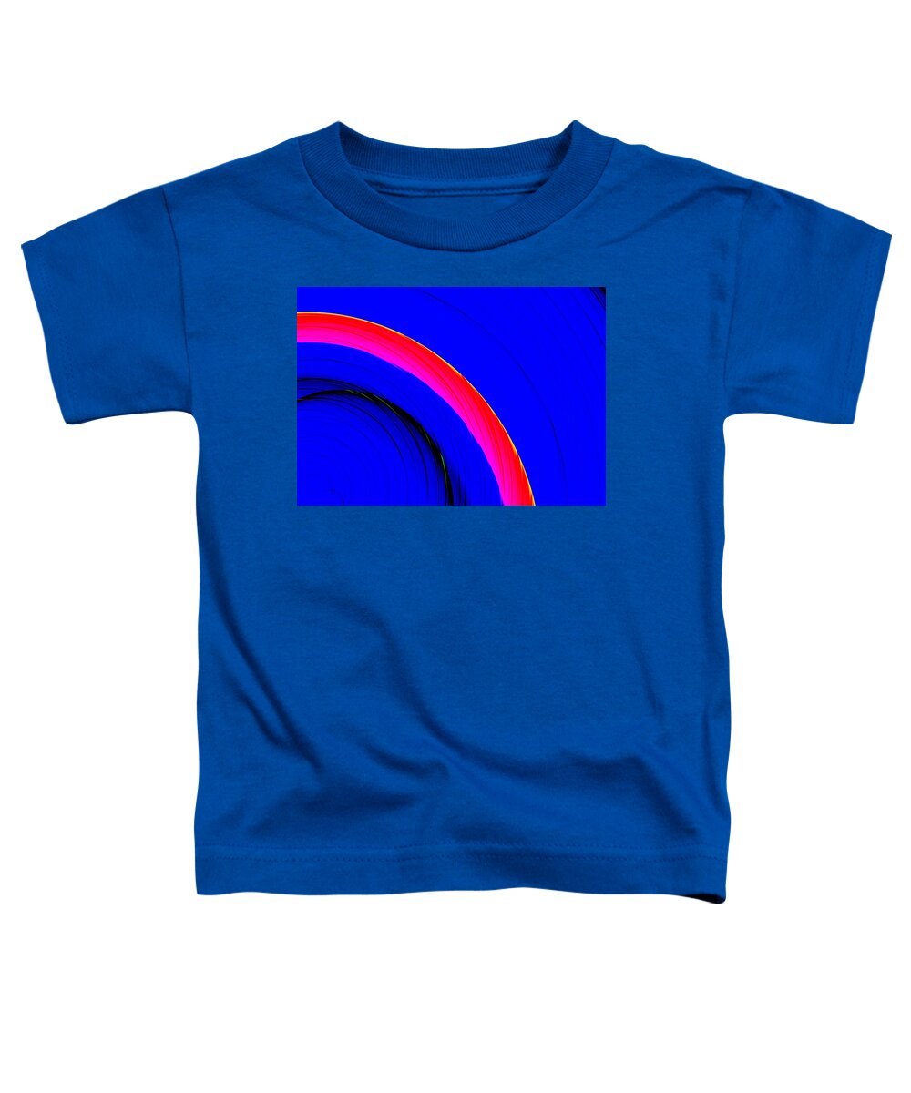 Swirl Toddler T-Shirt featuring the digital art Brygos by Jeff Iverson