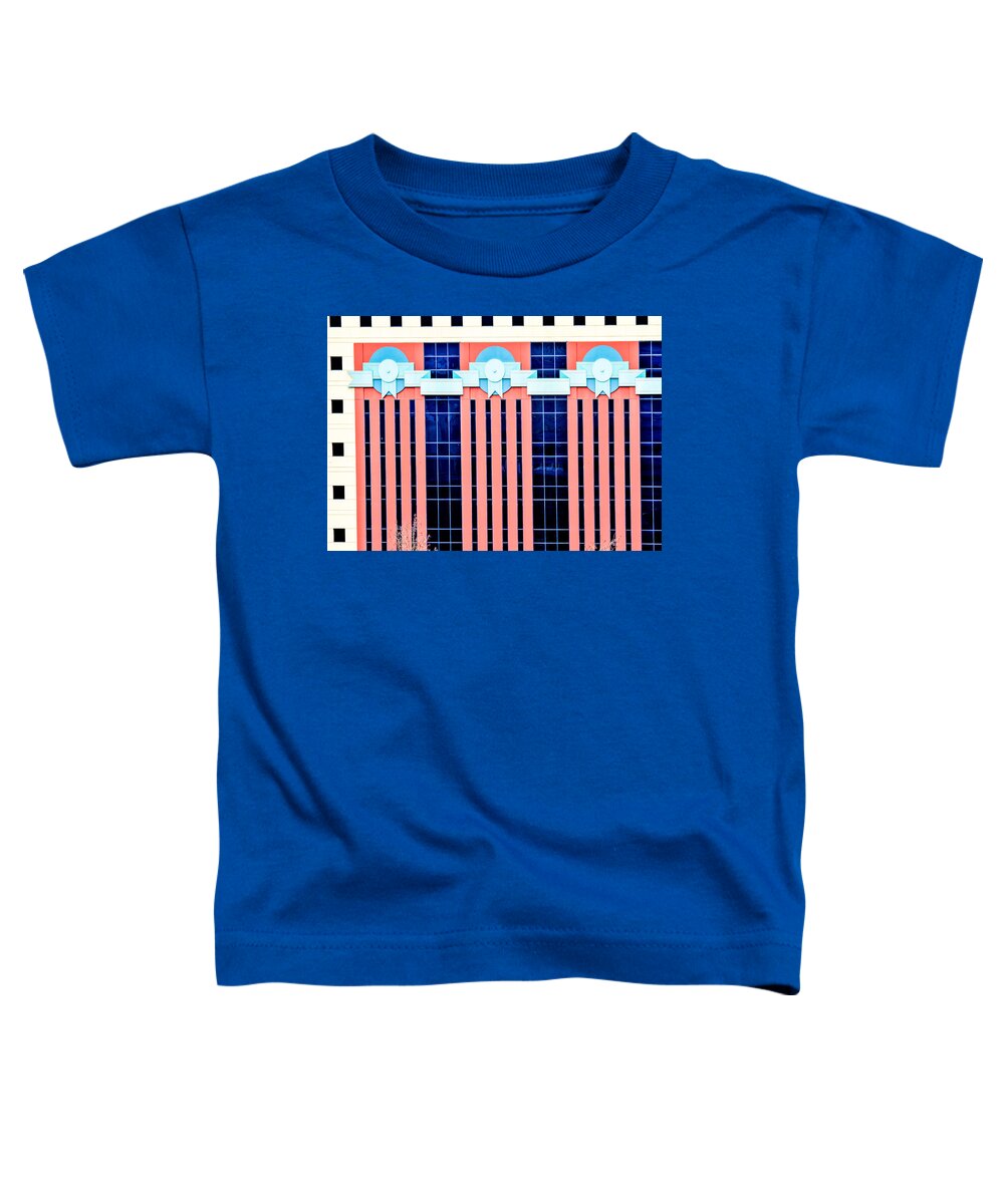  Landmark Toddler T-Shirt featuring the photograph The Portland Building by Jean Noren