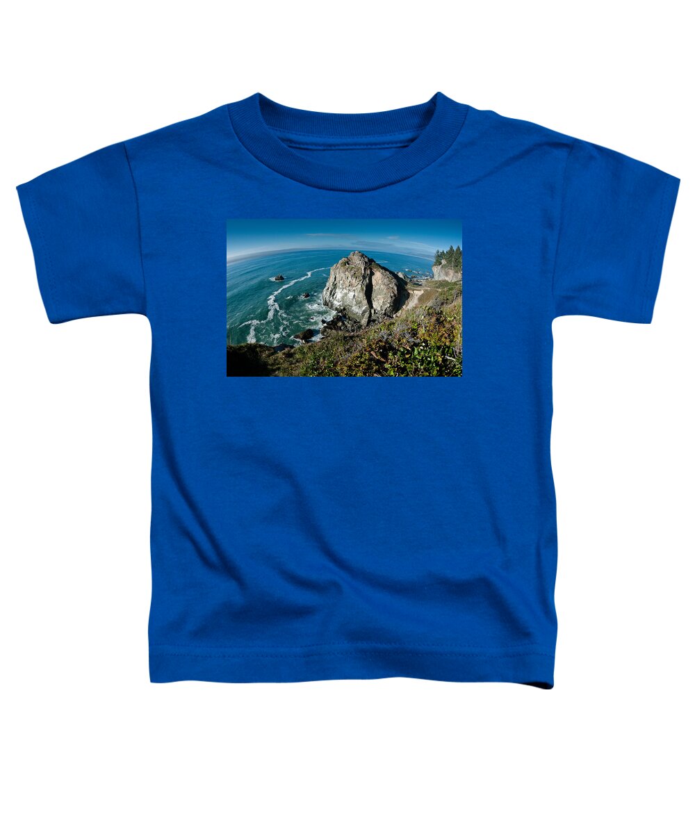 Fisheye Toddler T-Shirt featuring the photograph The World is Round by Greg Nyquist