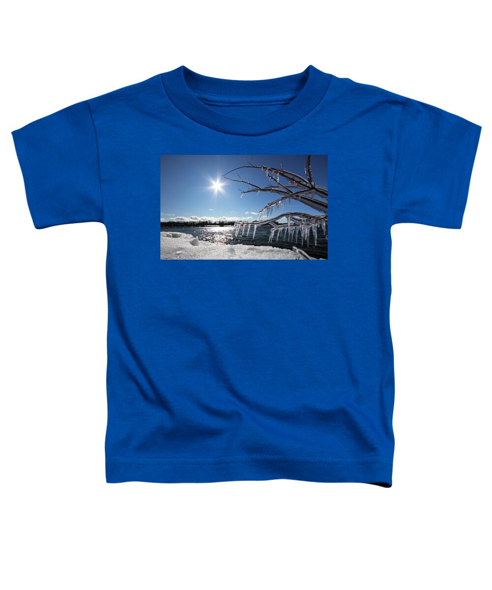 Winter Toddler T-Shirt featuring the photograph Winter Tale by Mircea Costina Photography