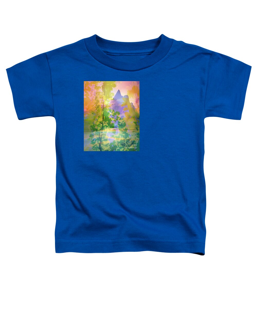 Nag004383 Toddler T-Shirt featuring the photograph Morning Light by Edmund Nagele FRPS