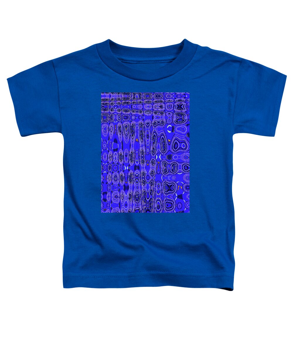 Power Pole Abstract Toddler T-Shirt featuring the digital art Power Pole Abstract #1 by Tom Janca