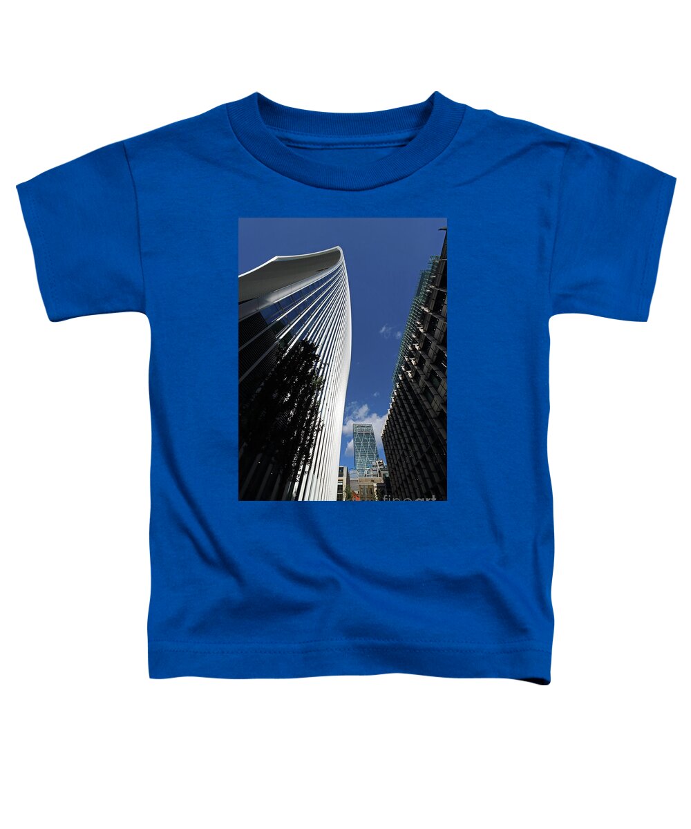 The Walkie Talkie Building London Toddler T-Shirt featuring the photograph The Walkie Talkie Building London #1 by Julia Gavin