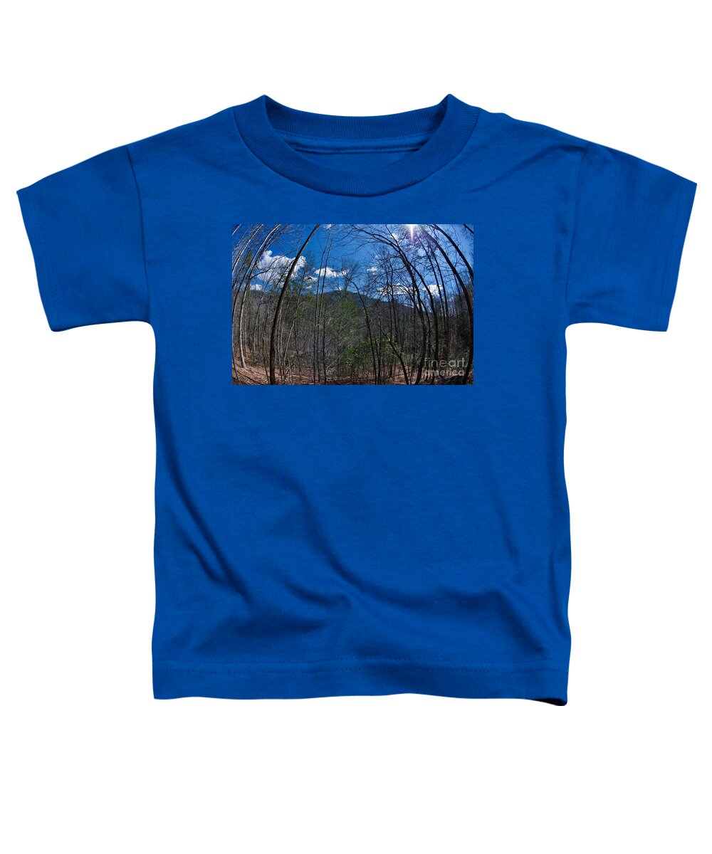 Lake Lure Toddler T-Shirt featuring the photograph Lake Lure #8 by Buddy Morrison