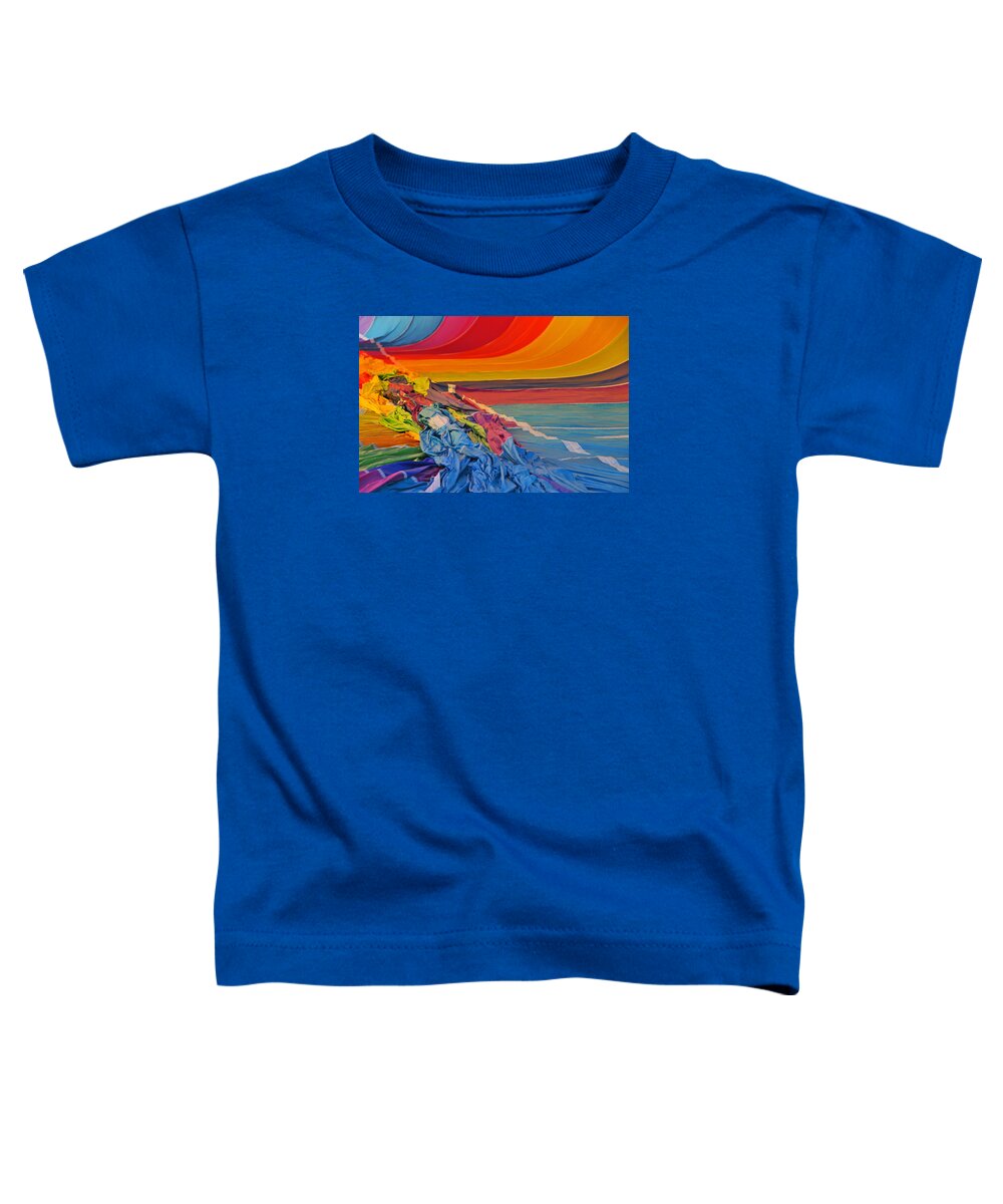 Color Toddler T-Shirt featuring the photograph Begining to Inflate by Mike Martin