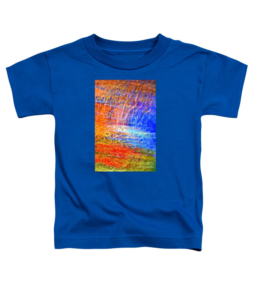Abstract Photography Toddler T-Shirt featuring the photograph Celebration of Fire #2 by Norman Gabitzsch