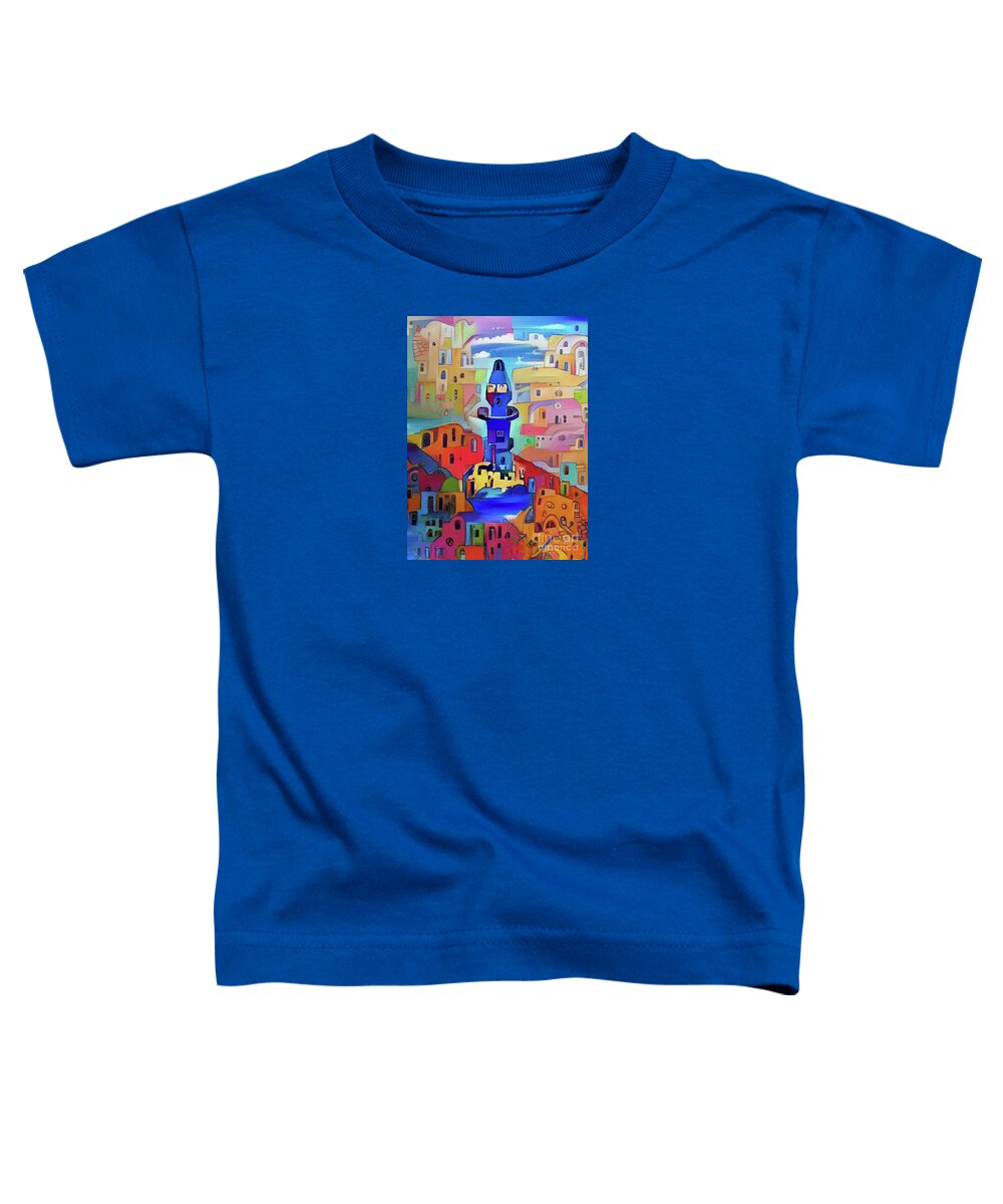 City Toddler T-Shirt featuring the photograph City of Colours by Nina Silver