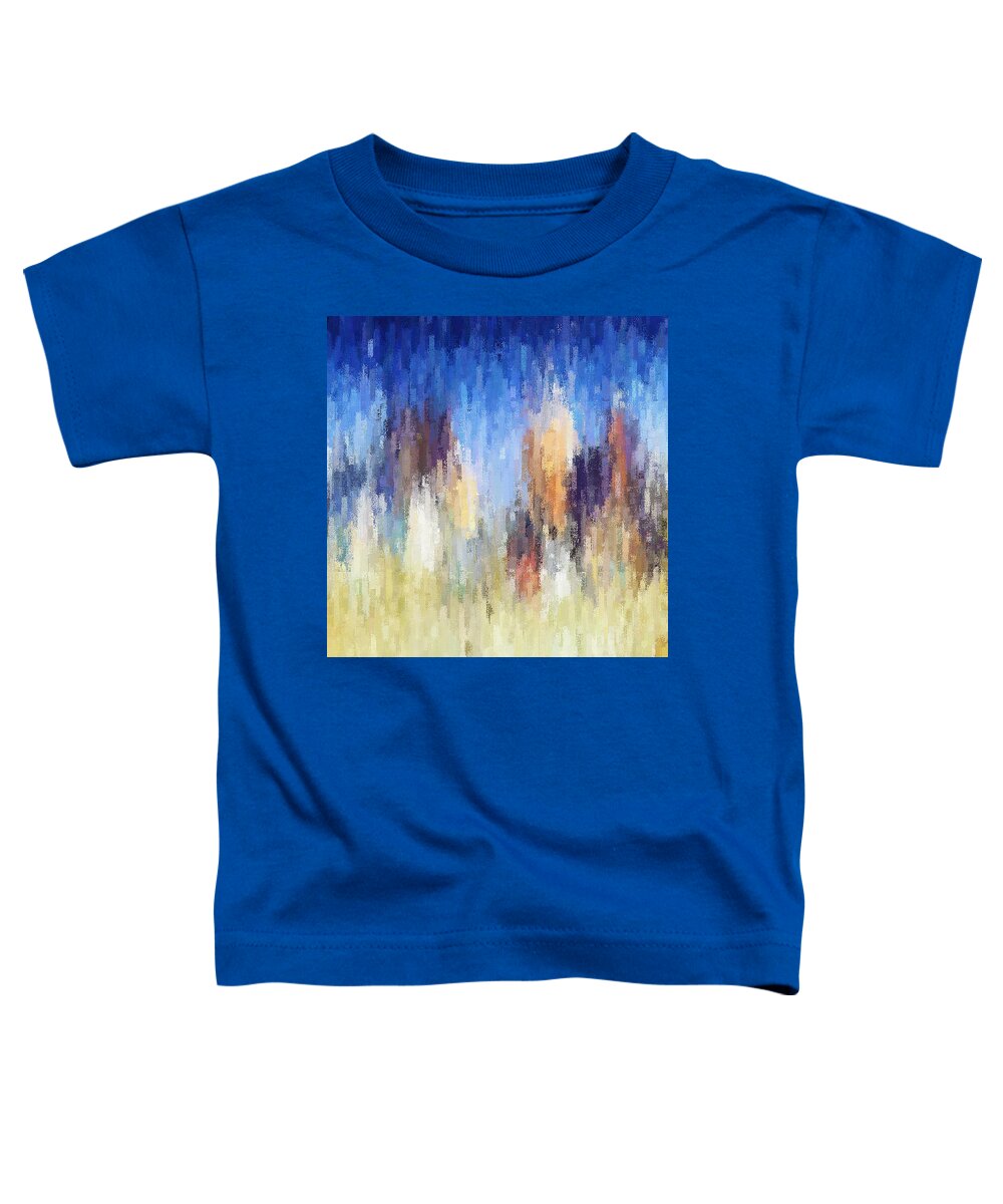 City Toddler T-Shirt featuring the digital art City Park by David Manlove