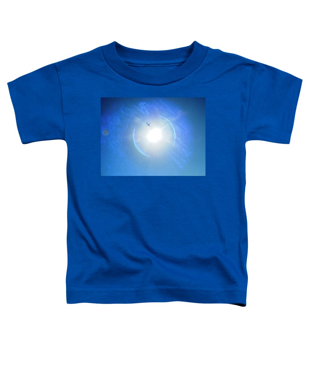 Rebecca Dru Toddler T-Shirt featuring the photograph Entering the Solar Dimension by Rebecca Dru