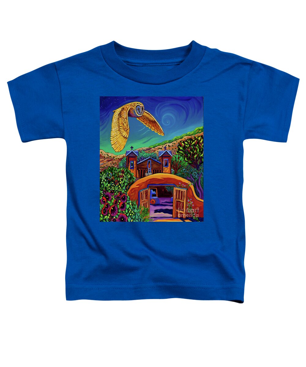 Star Toddler T-Shirt featuring the painting Evening Star by Cathy Carey
