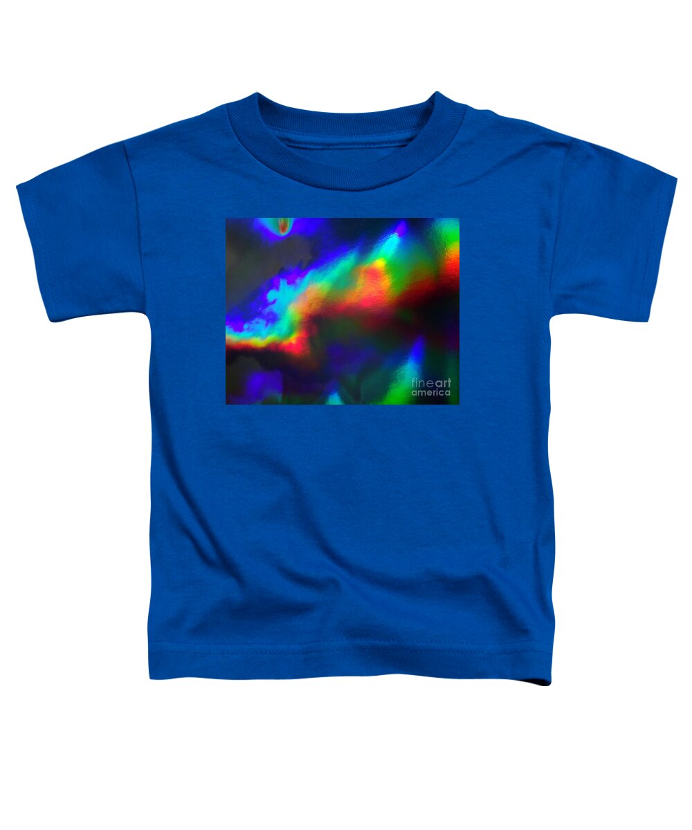 Abstract Art Toddler T-Shirt featuring the photograph Heavenly Lights by Karen Jane Jones